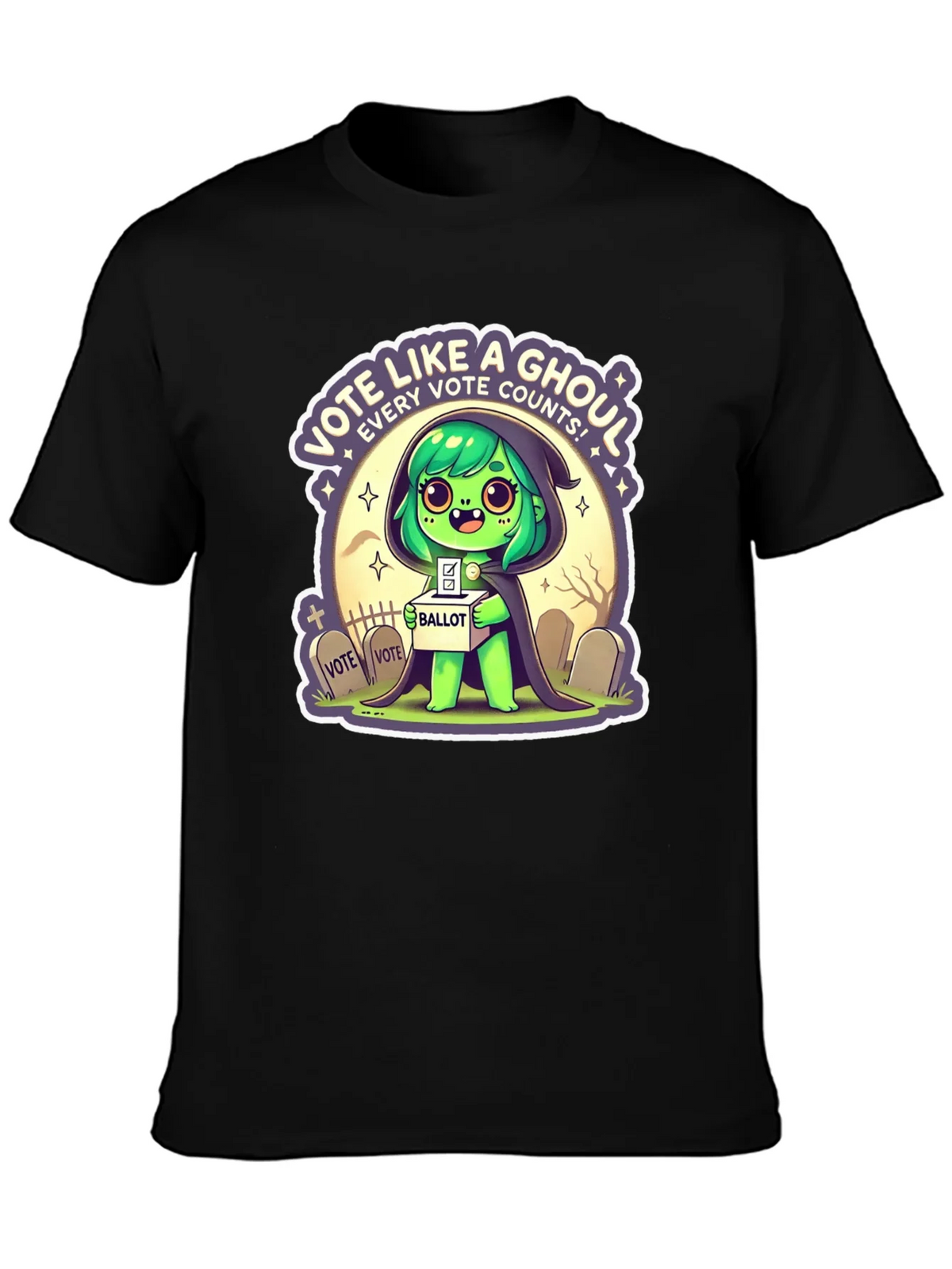 Vote Like a Ghoul T-Shirt product image 6