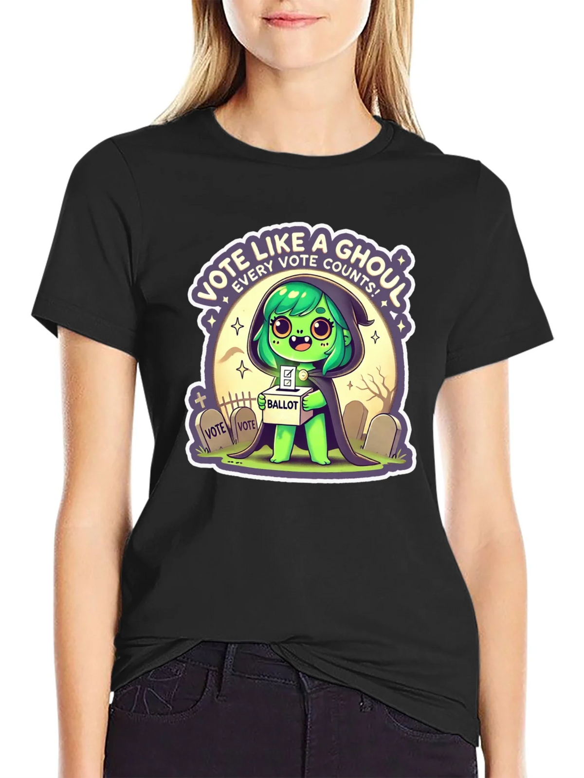 Vote Like a Ghoul T-Shirt product image 5