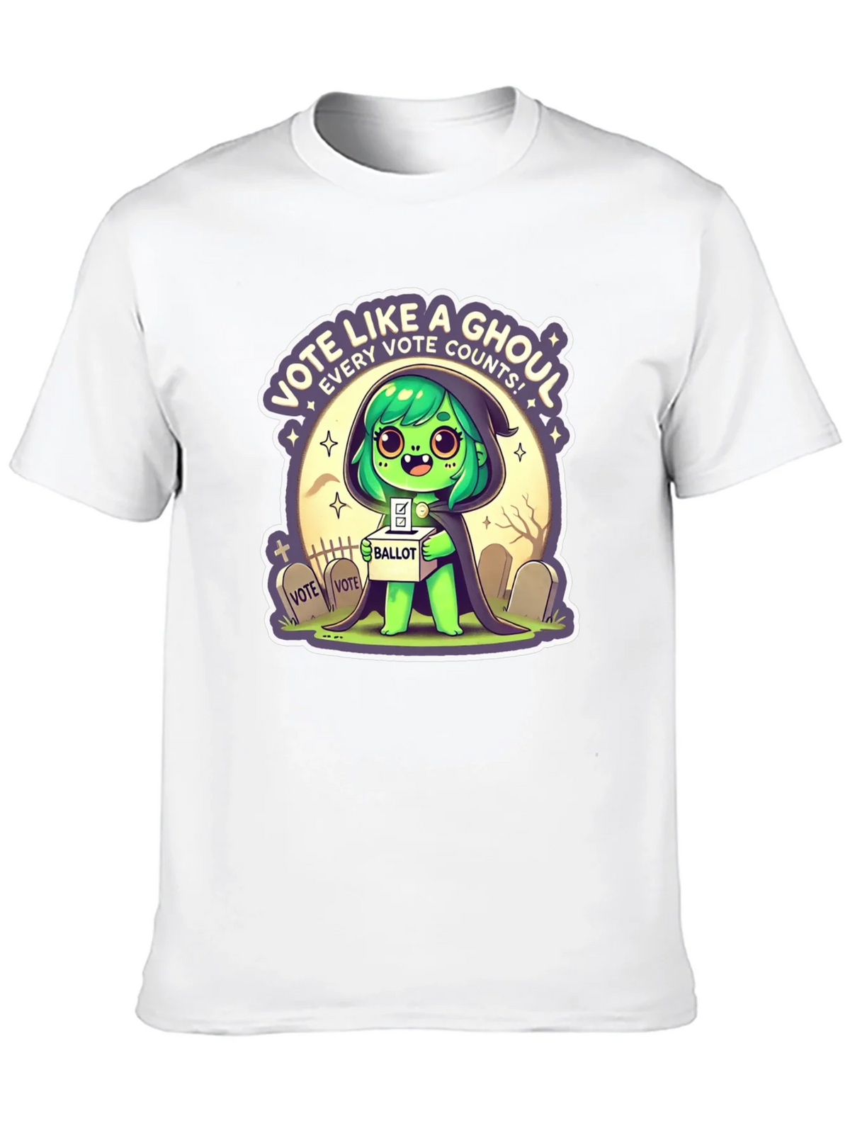 Vote Like a Ghoul T-Shirt product image 12