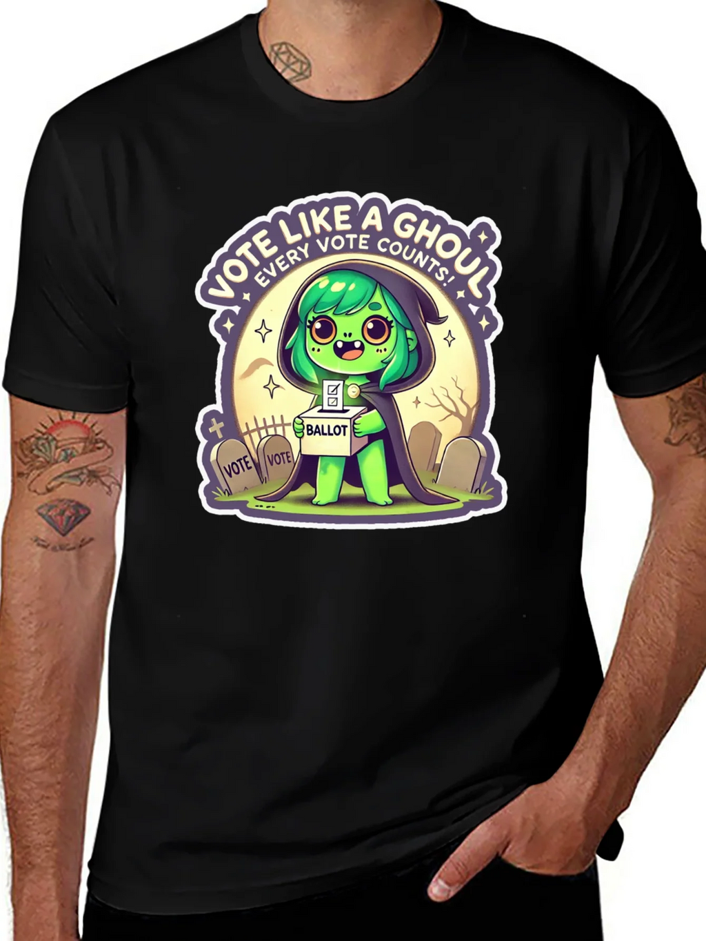Vote Like a Ghoul T-Shirt product image 1
