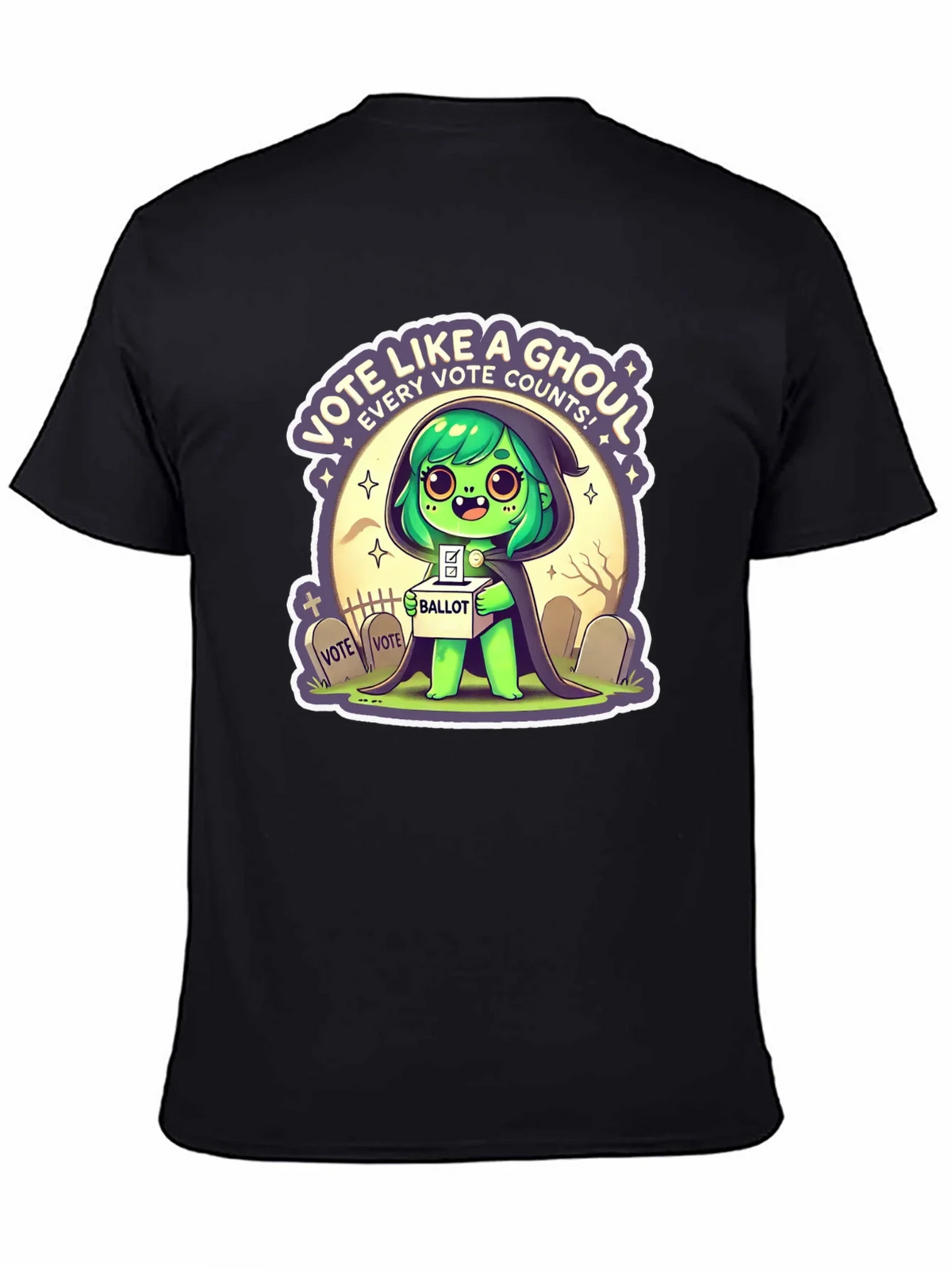 Vote Like a Ghoul T-Shirt product image 7