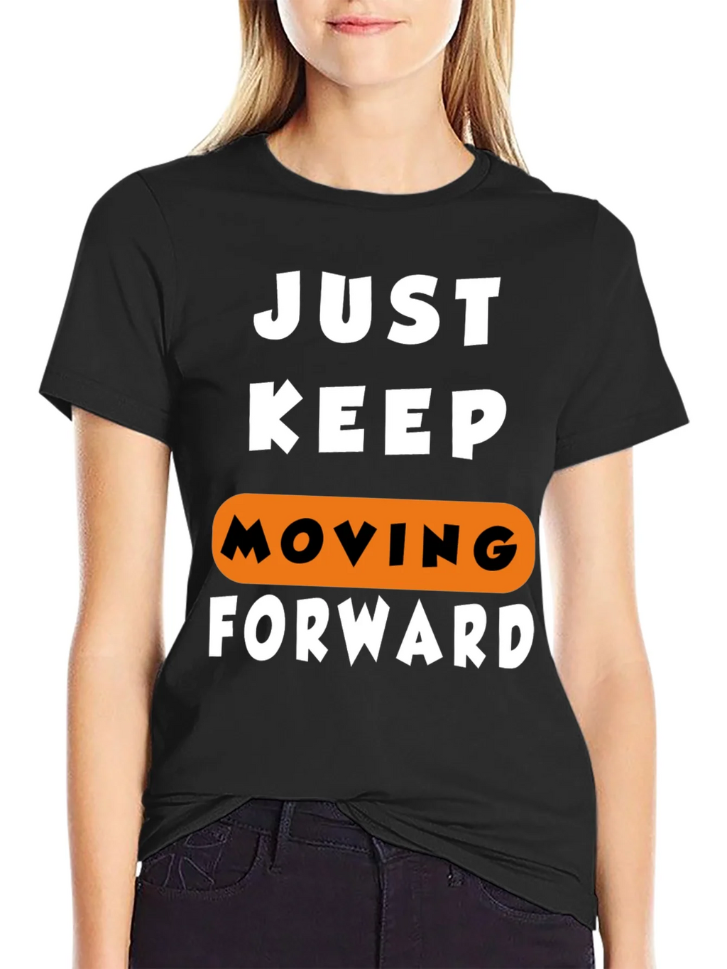 Just Keep Moving Forward Graphic Tee product image 5