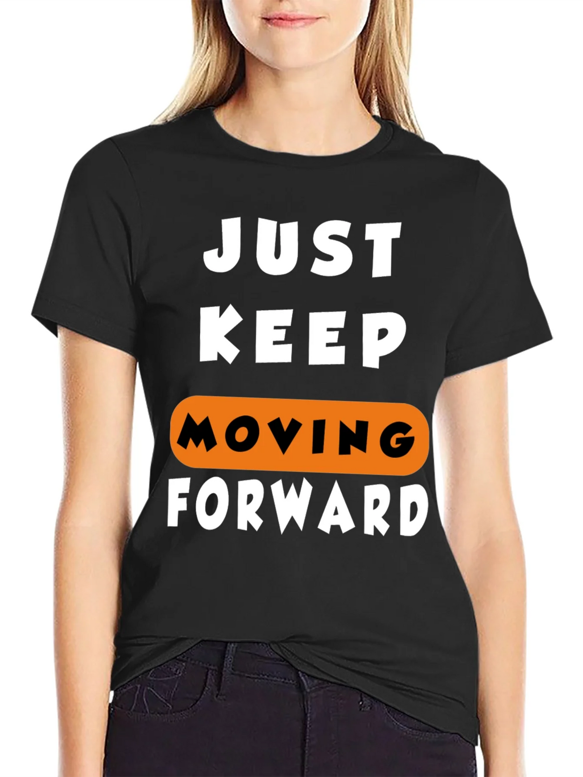 Just Keep Moving Forward Graphic Tee product image 5