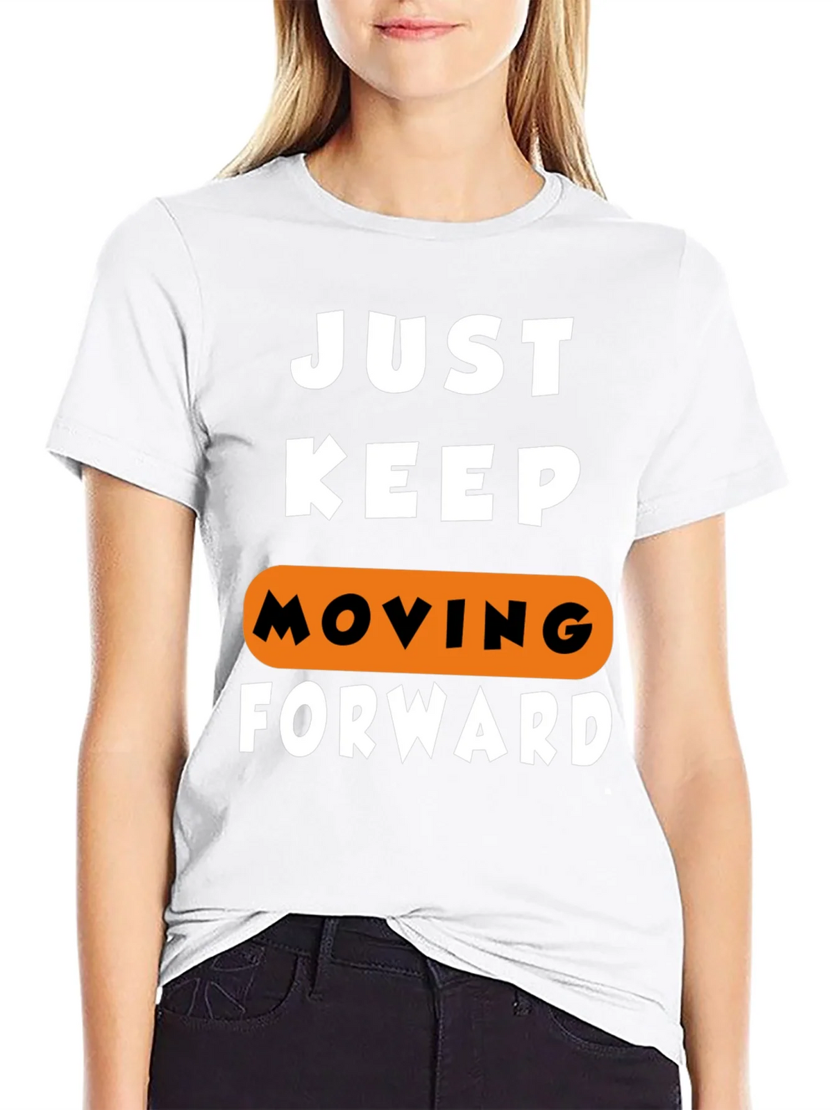 Just Keep Moving Forward Graphic Tee product image 11