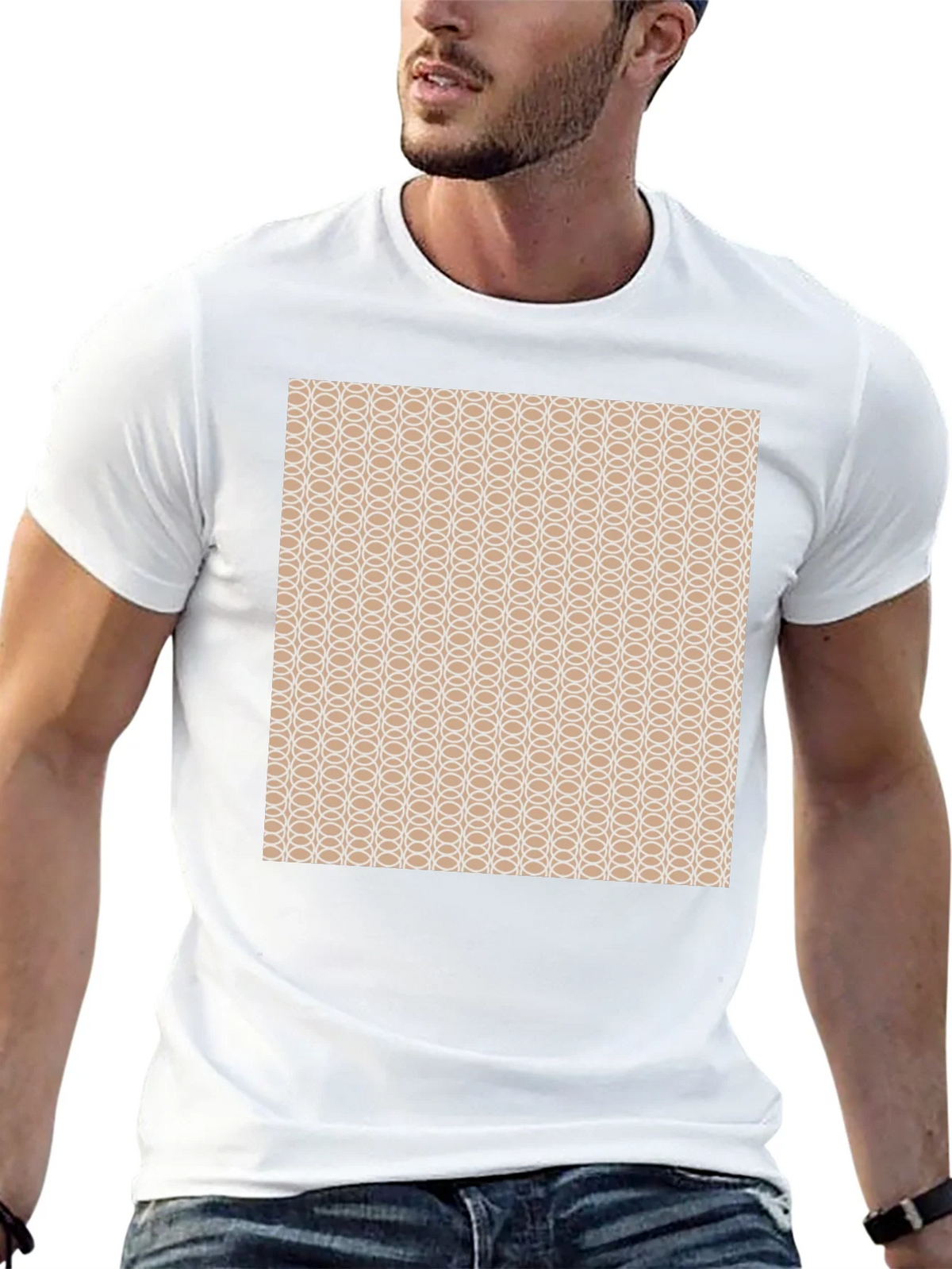 Geometric Pattern T-Shirt - Stylish & Modern Design product image 4