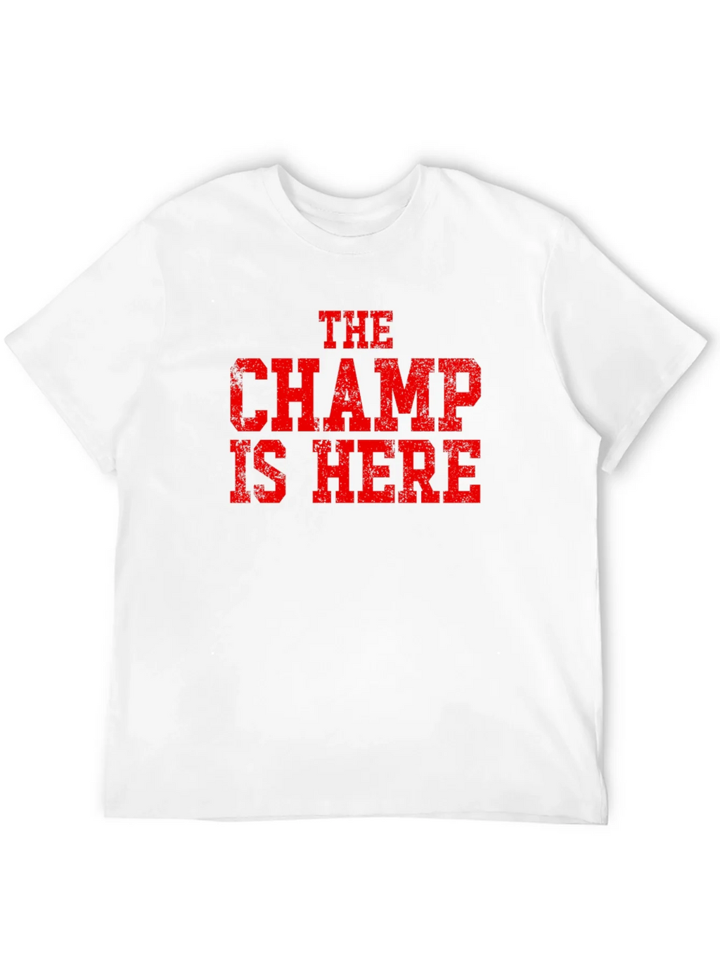 The Champ is Here Graphic T-Shirt product image 3