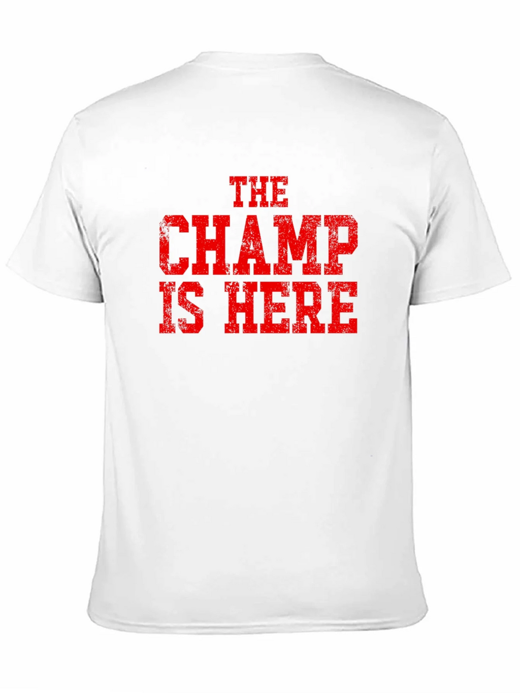 The Champ is Here Graphic T-Shirt product image 2
