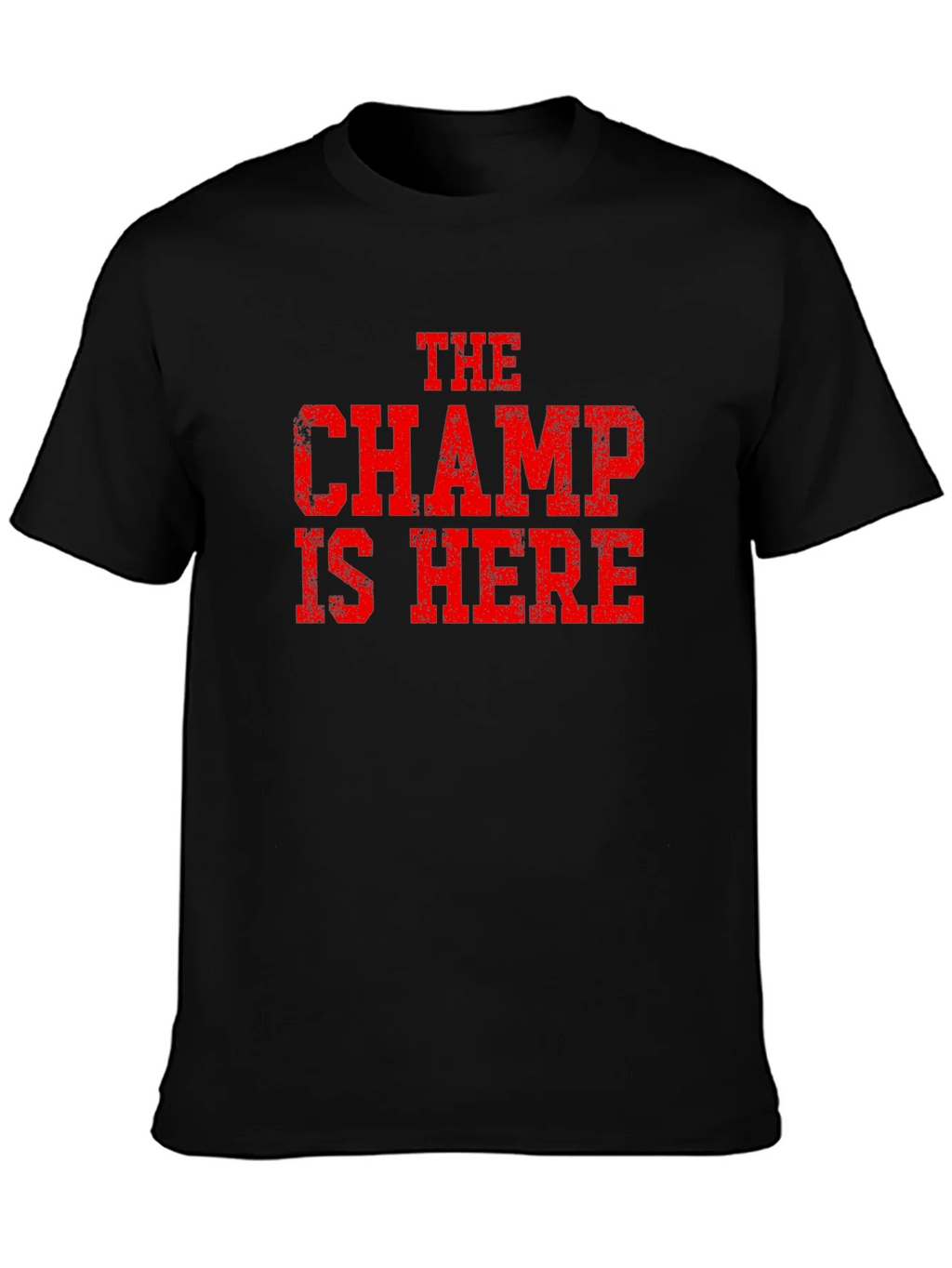 The Champ is Here Graphic T-Shirt product image 6