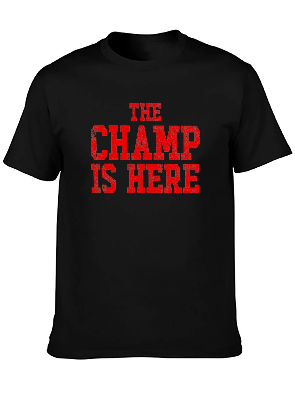 The Champ is Here Graphic T-Shirt product image 6