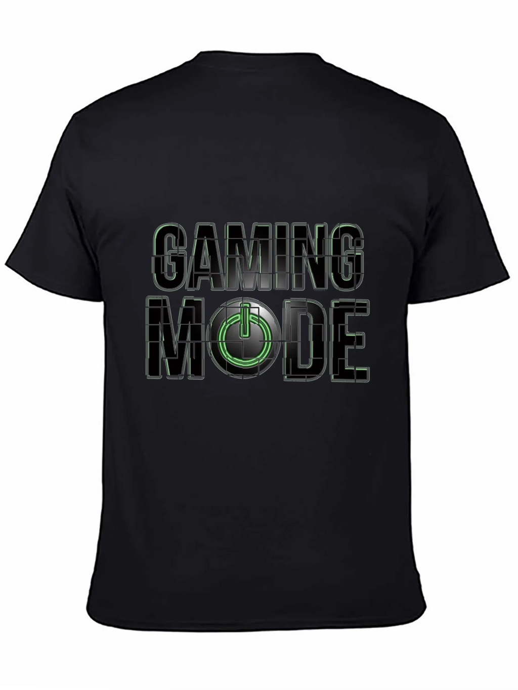 Gaming Mode Black T-Shirt product image 7
