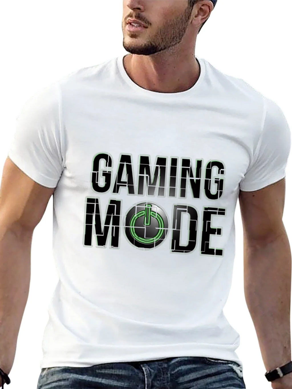 Gaming Mode Black T-Shirt product image 4