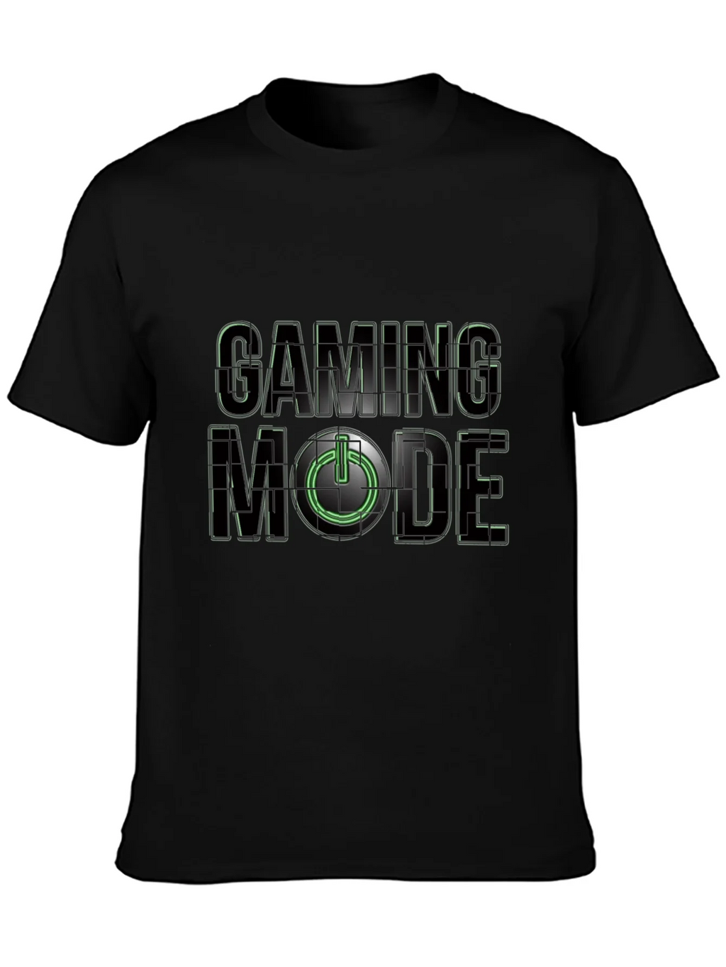 Gaming Mode Black T-Shirt product image 6