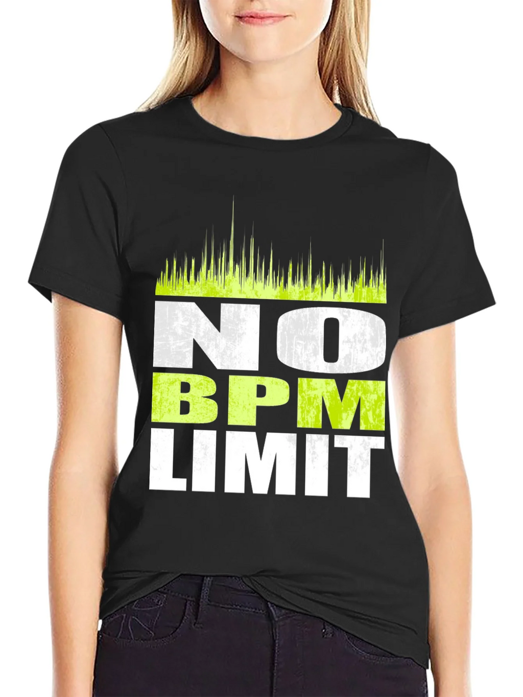 No BPM Limit Black Graphic T-Shirt product image 5