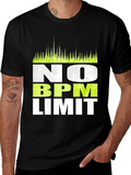 No BPM Limit Black Graphic T-Shirt product image 1