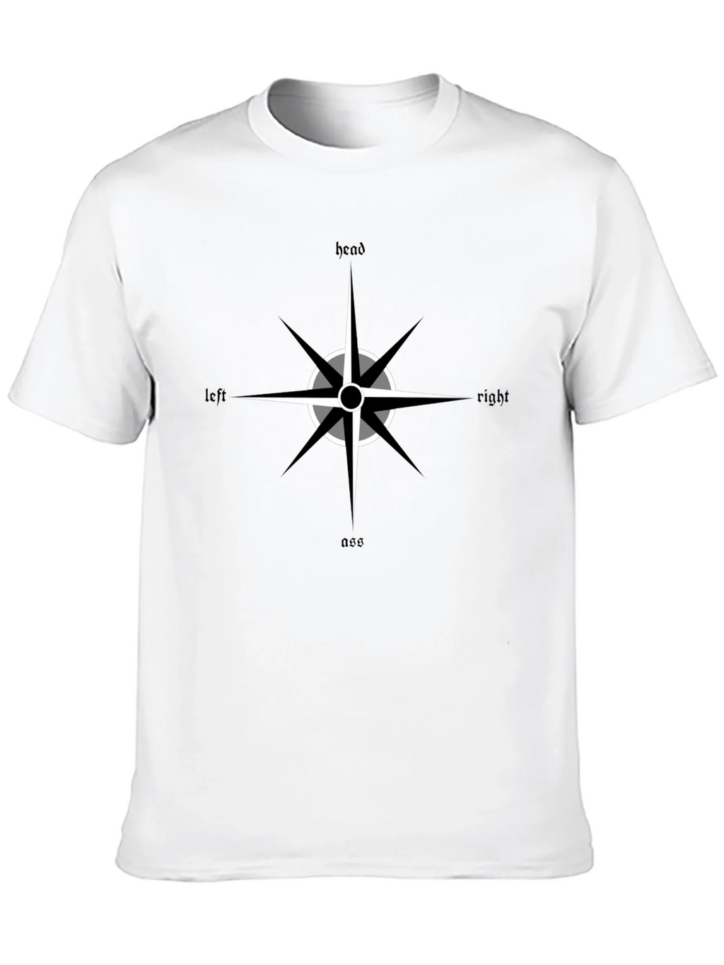 Directional Compass Black Graphic Tee product image 12