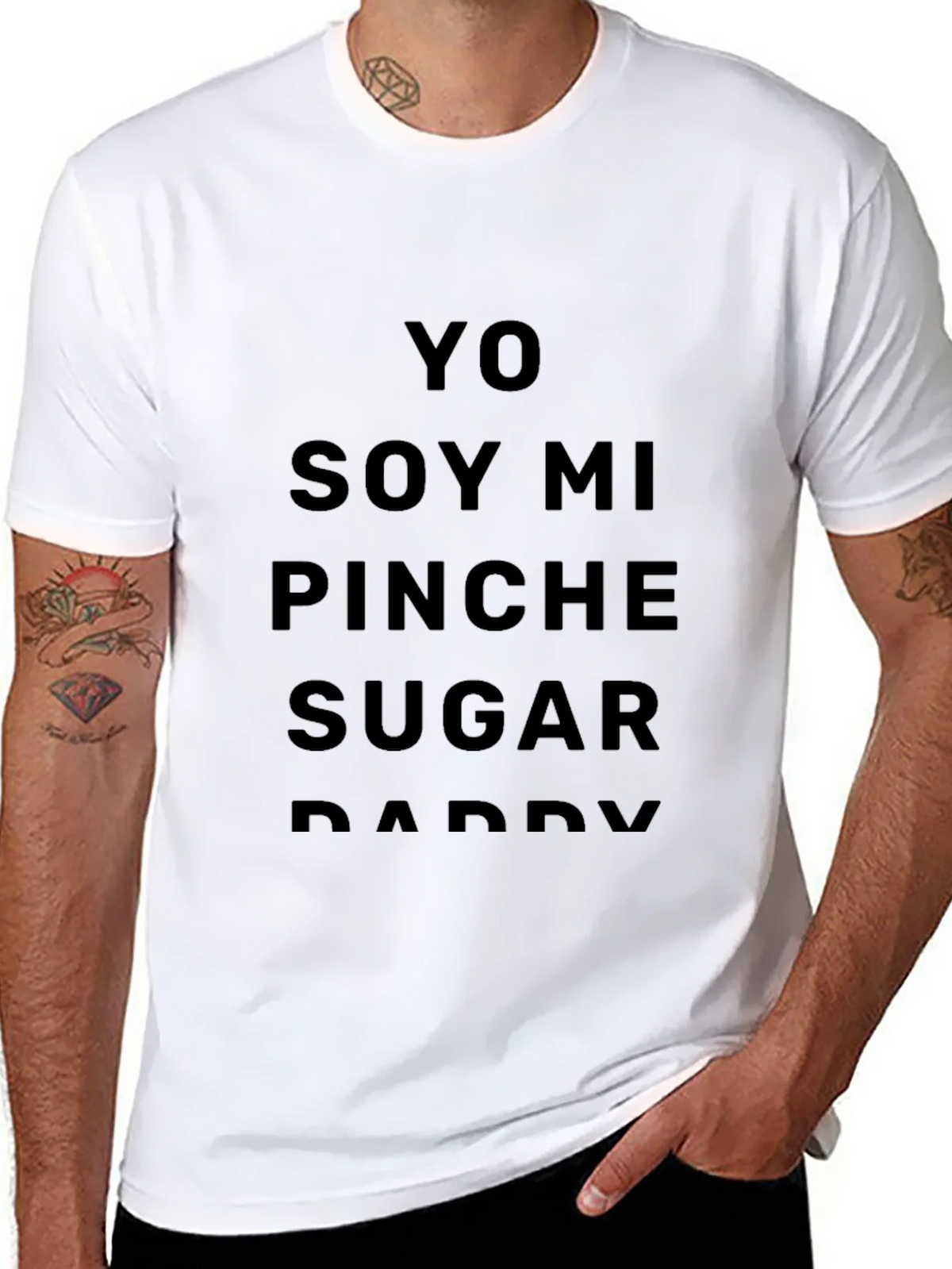 Yo Soy Mi Pinche Sugar Daddy Graphic Tee product image 10