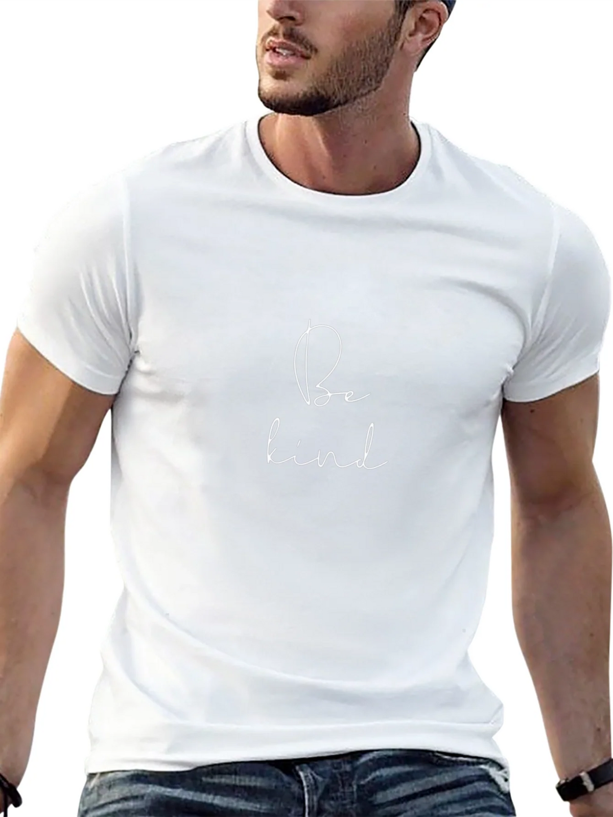 Be Kind Black Graphic T-Shirt product image 4