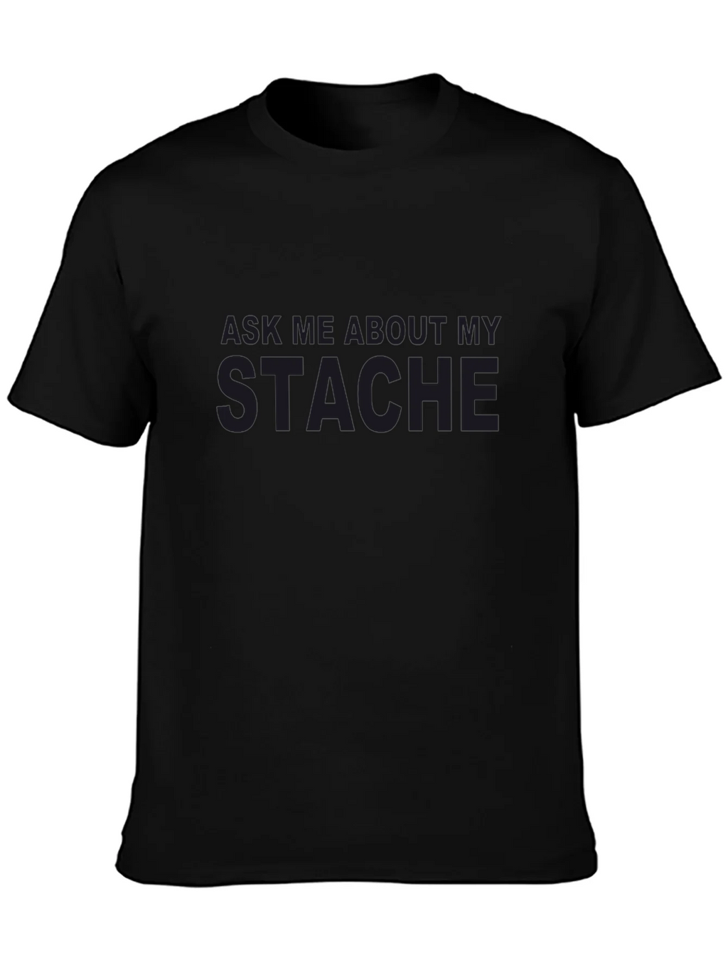 Ask Me About My Stache Graphic Tee product image 6