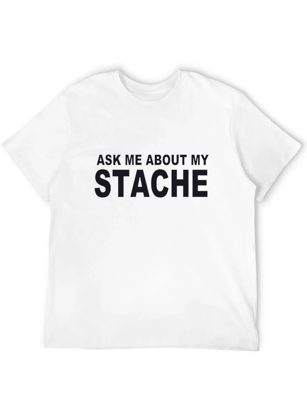 Ask Me About My Stache Graphic Tee product image 3