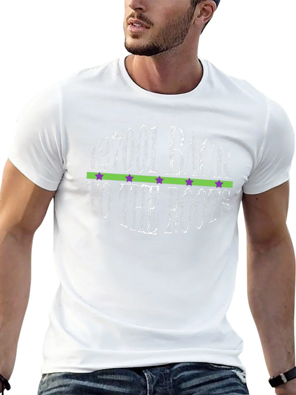 127001 Back To The Roots Graphic T-Shirt product image 4