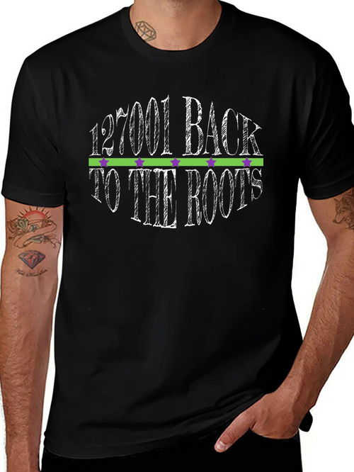 127001 Back To The Roots Graphic T-Shirt product image 1