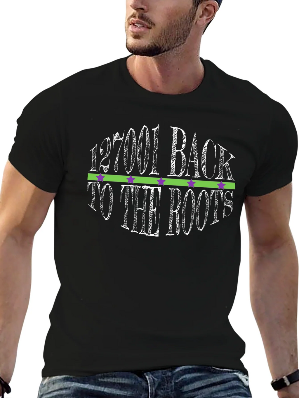 127001 Back To The Roots Graphic T-Shirt product image 9