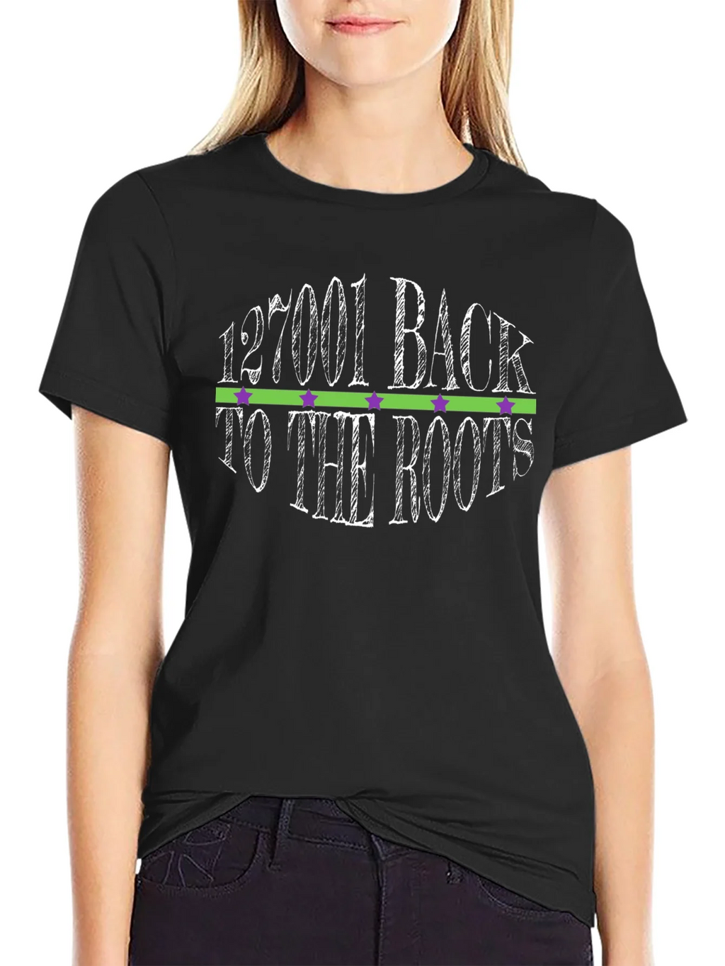 127001 Back To The Roots Graphic T-Shirt product image 5