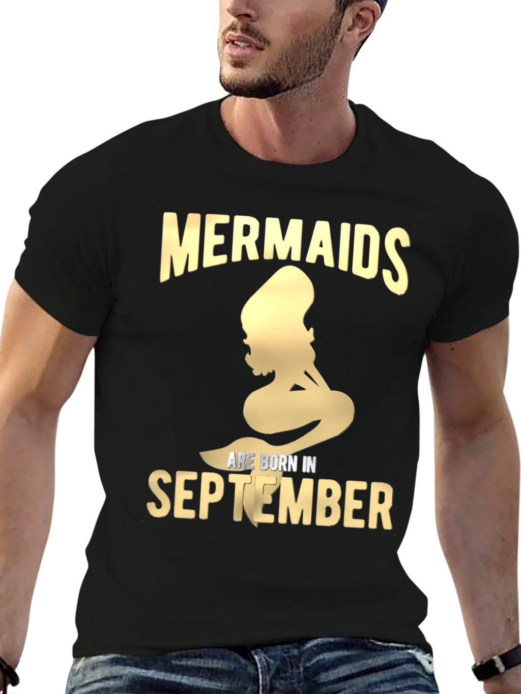 Mermaids are Born in September T-Shirt product image 9