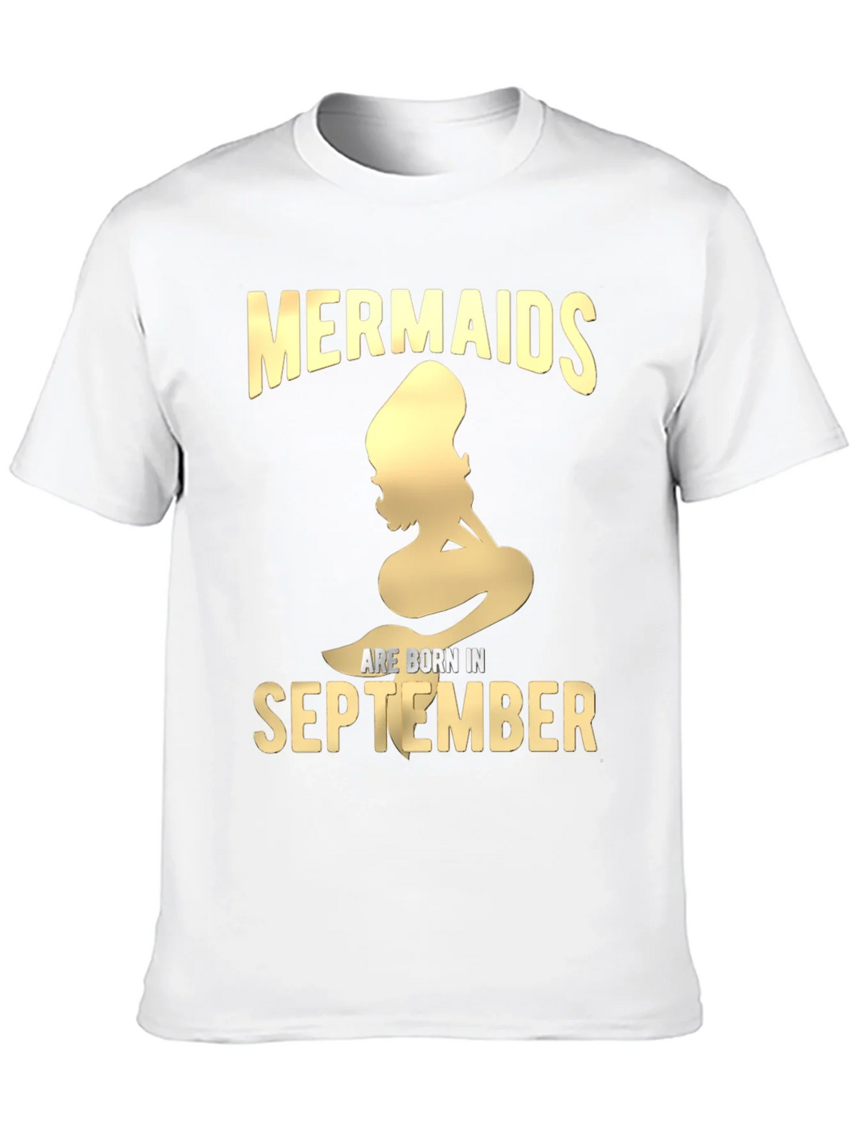 Mermaids are Born in September T-Shirt product image 12