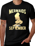Mermaids are Born in September T-Shirt product image 1