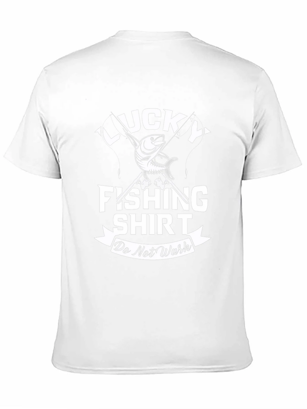 Lucky Fishing Shirt: Do Not Wash Novelty Tee product image 2