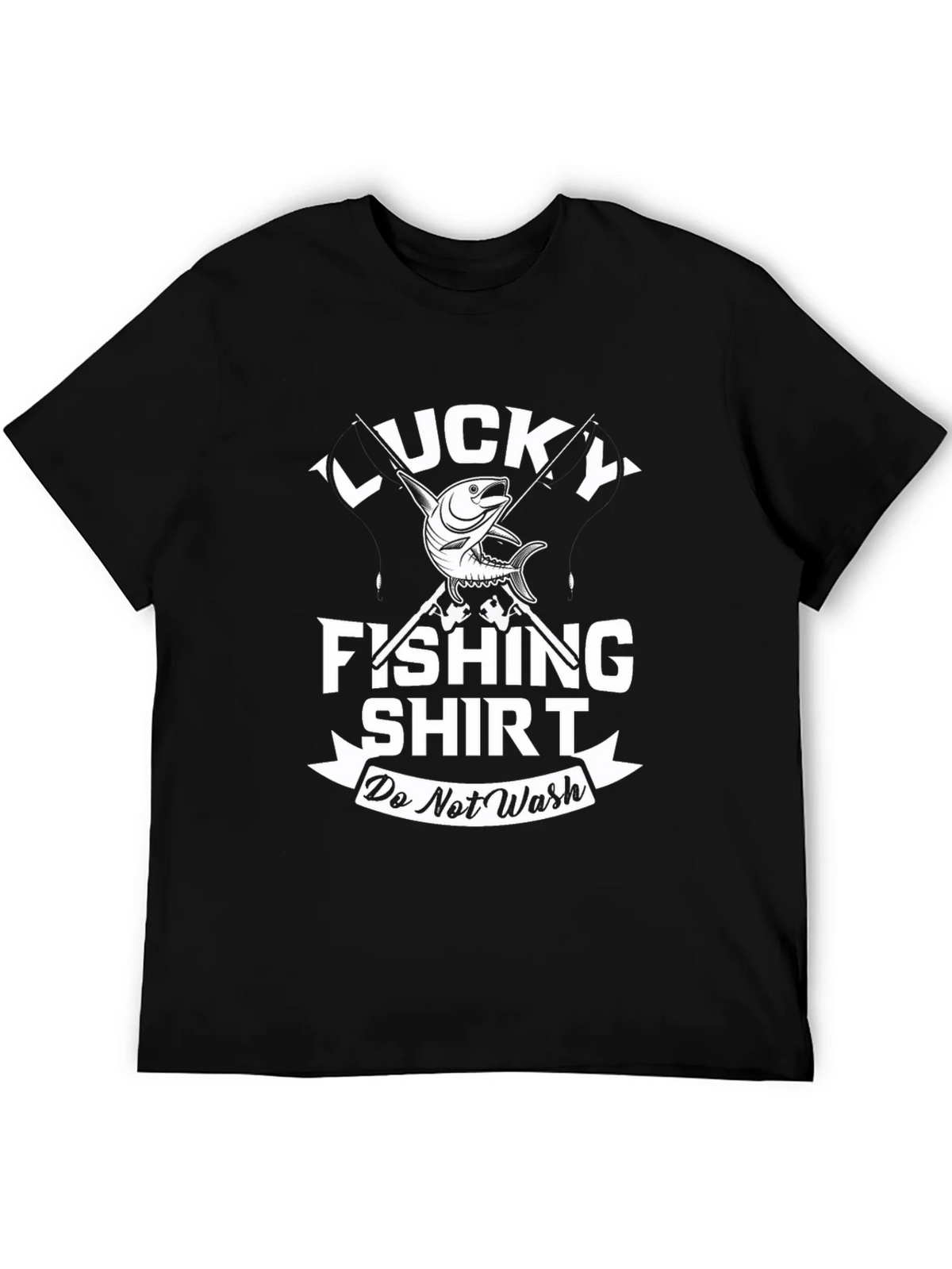 Lucky Fishing Shirt: Do Not Wash Novelty Tee product image 8