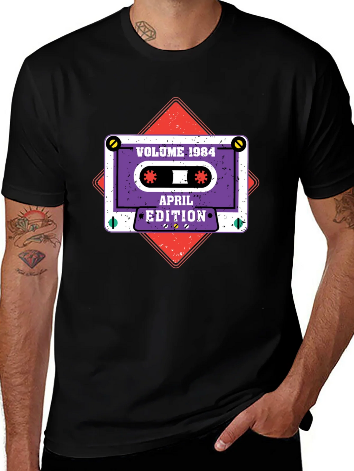 Volume 1984 April Edition Cassette T-Shirt product image 1