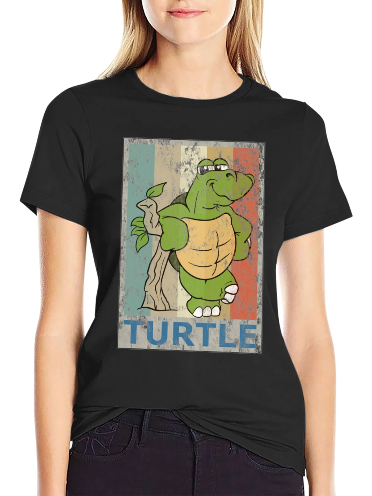 Cool Turtle Graphic T-Shirt product image 5