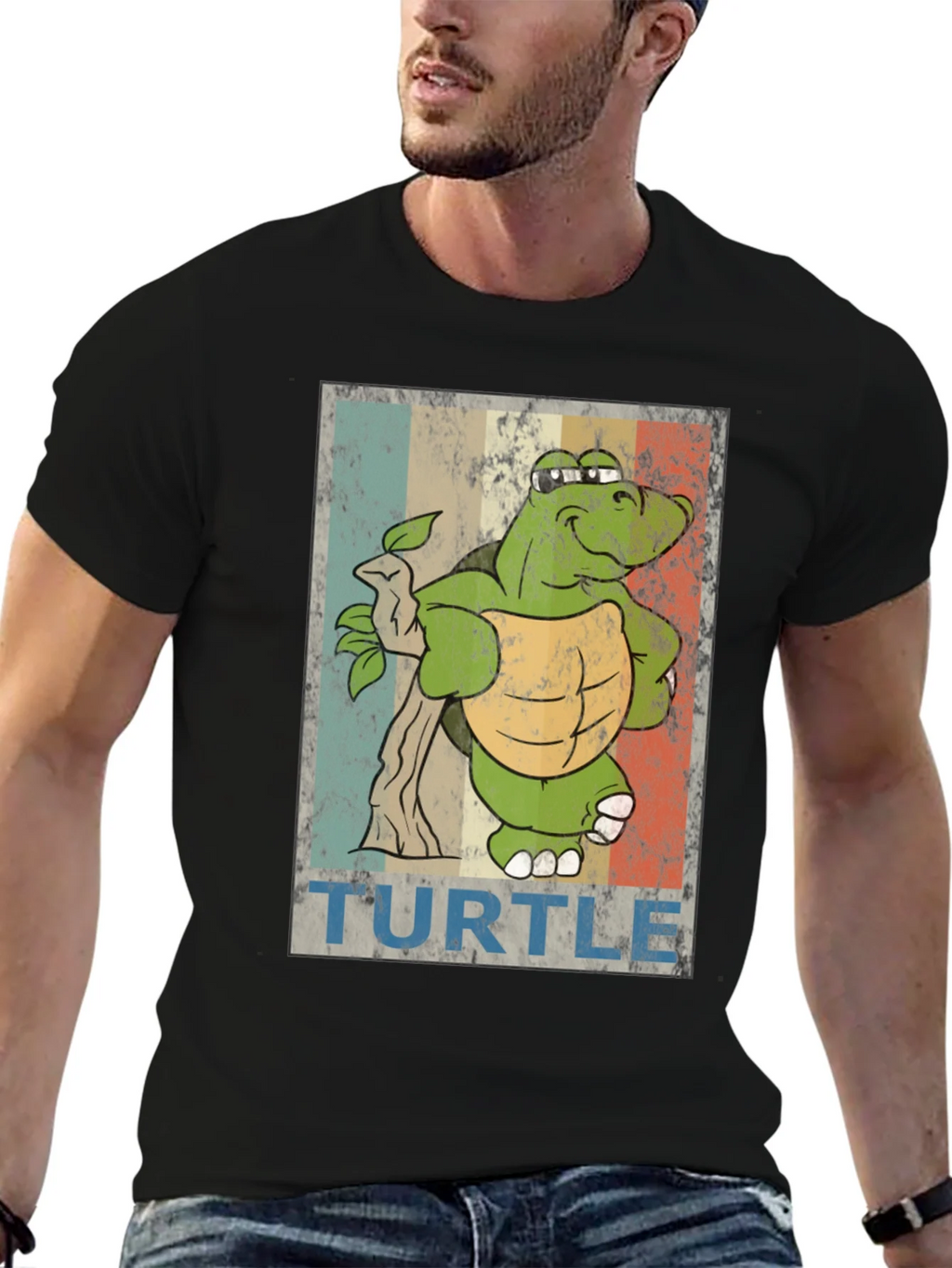 Cool Turtle Graphic T-Shirt product image 9