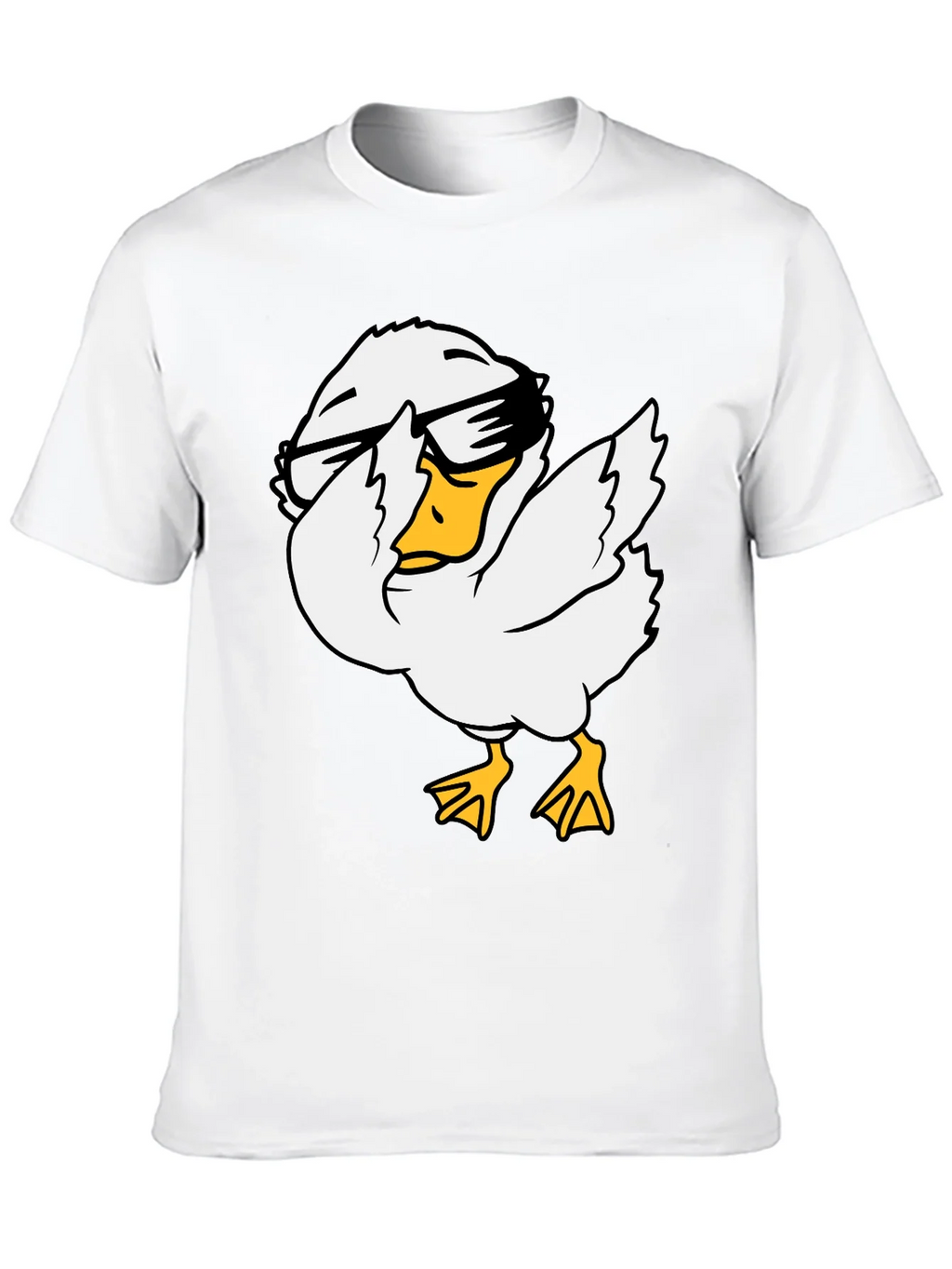 Cool Duck Graphic Tee - Black Cotton T-Shirt product image 12