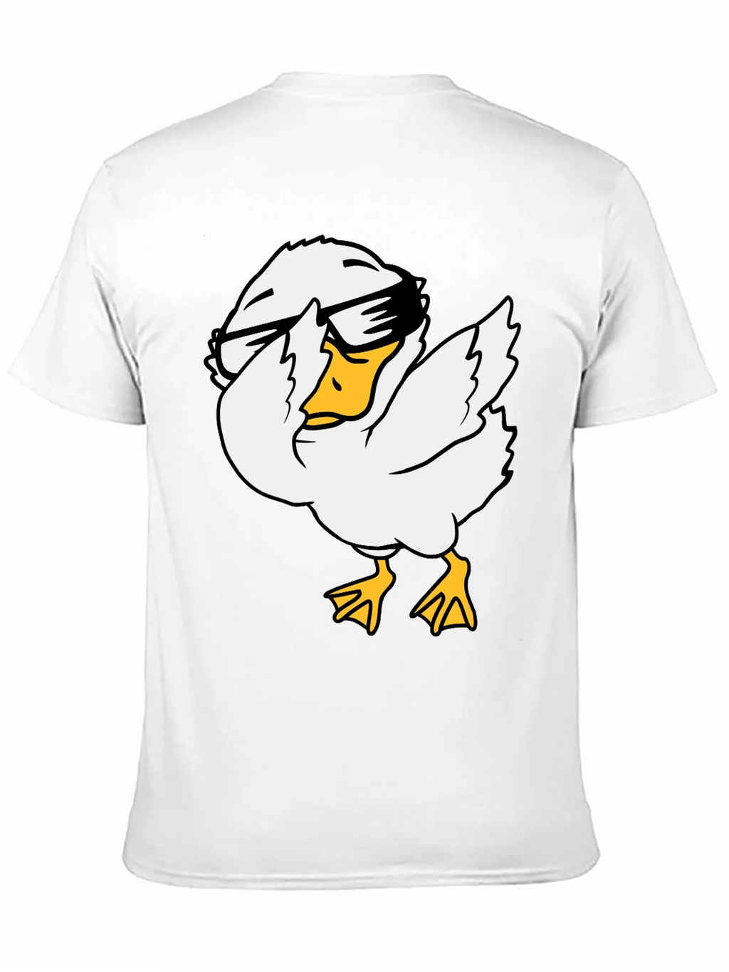 Cool Duck Graphic Tee - Black Cotton T-Shirt product image 2