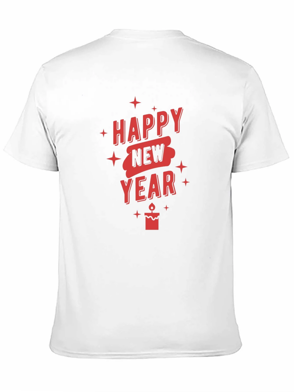 Happy New Year Graphic T-Shirt - Black product image 2