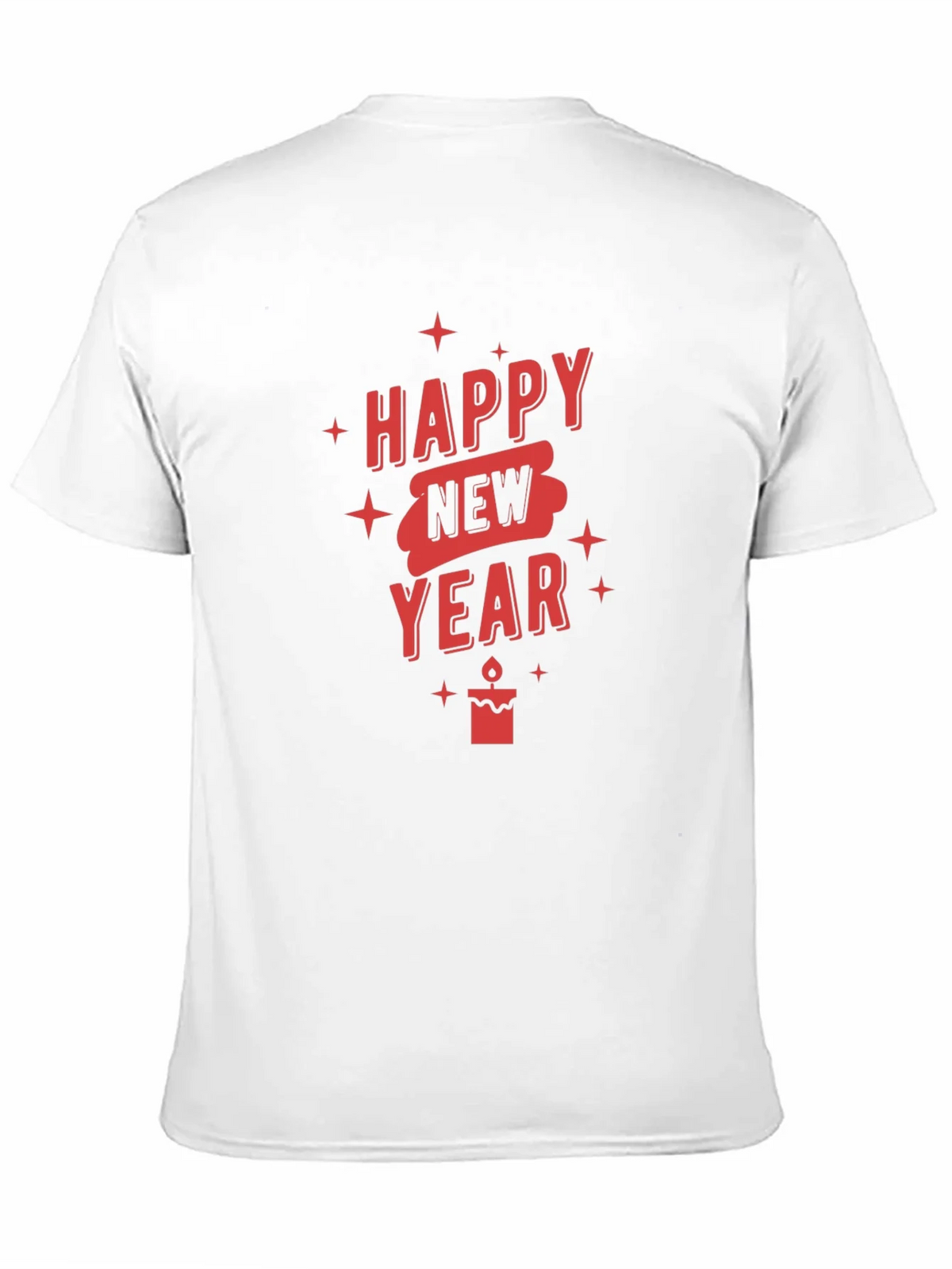 Happy New Year Graphic T-Shirt - Black product image 2