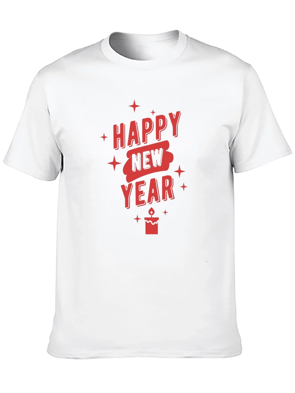 Happy New Year Graphic T-Shirt - Black product image 12