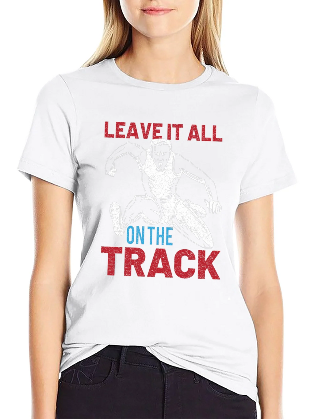 Leave It All on the Track Black T-Shirt product image 11
