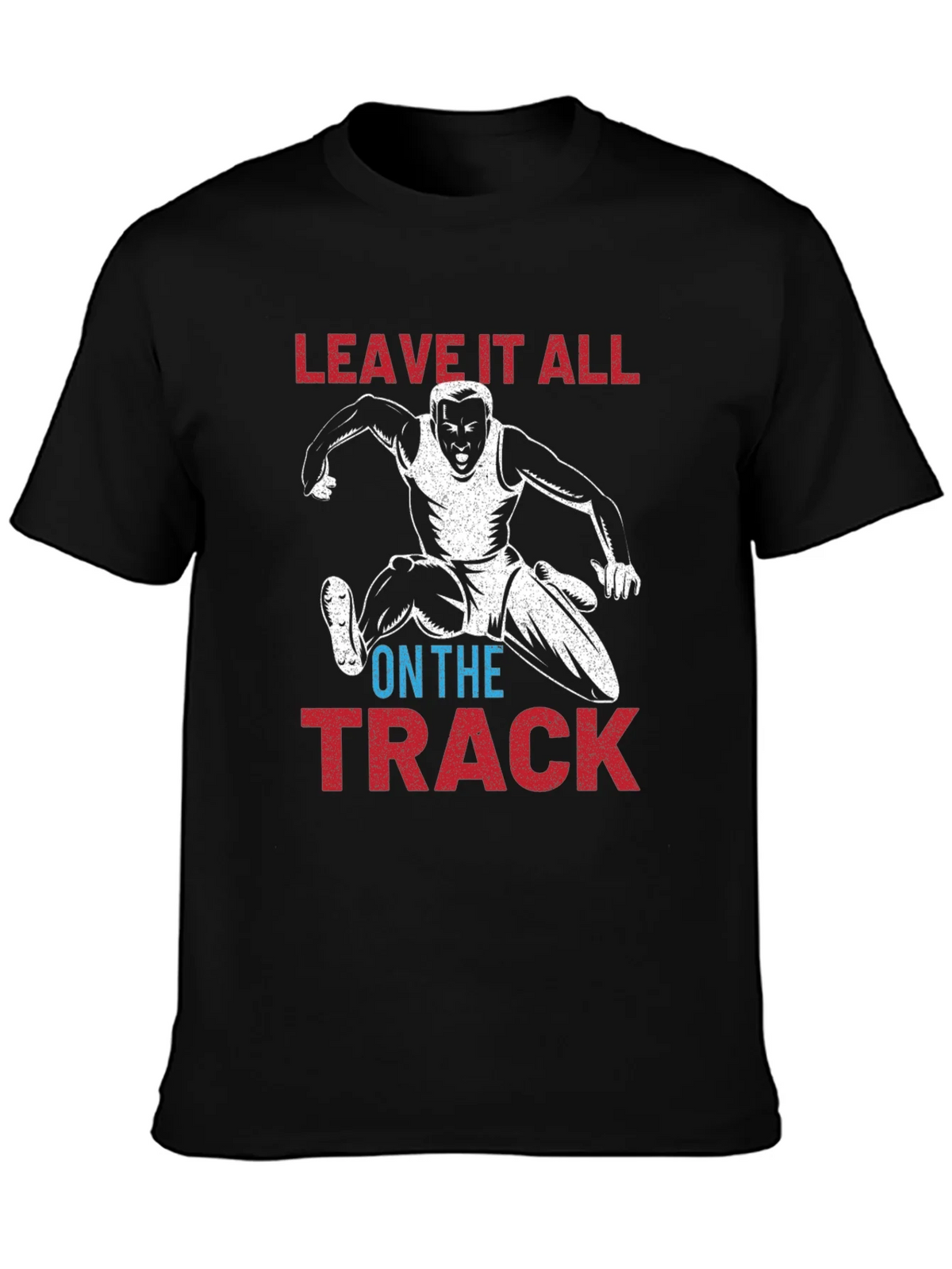 Leave It All on the Track Black T-Shirt product image 6