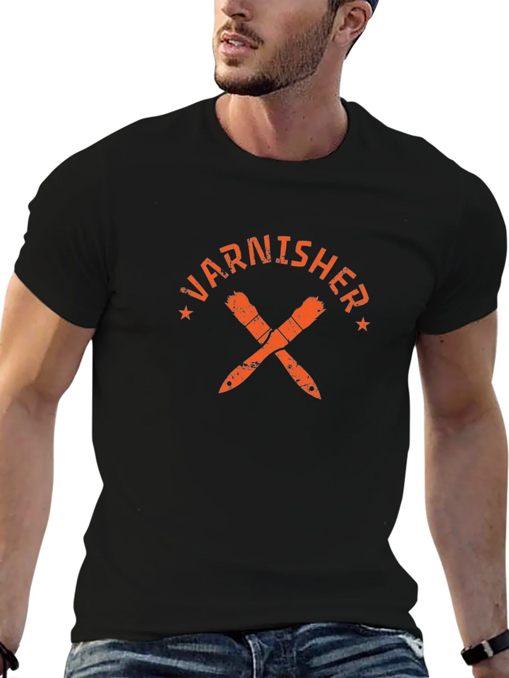 Varnisher Graphic Tee - Cool Painters Gift product image 9