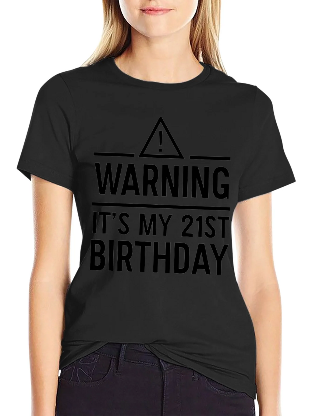 Warning: Its My 21st Birthday T-Shirt product image 5