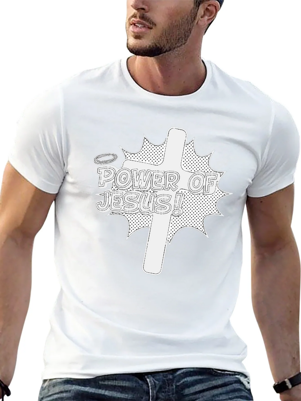 Power of Jesus Christian T-Shirt product image 4