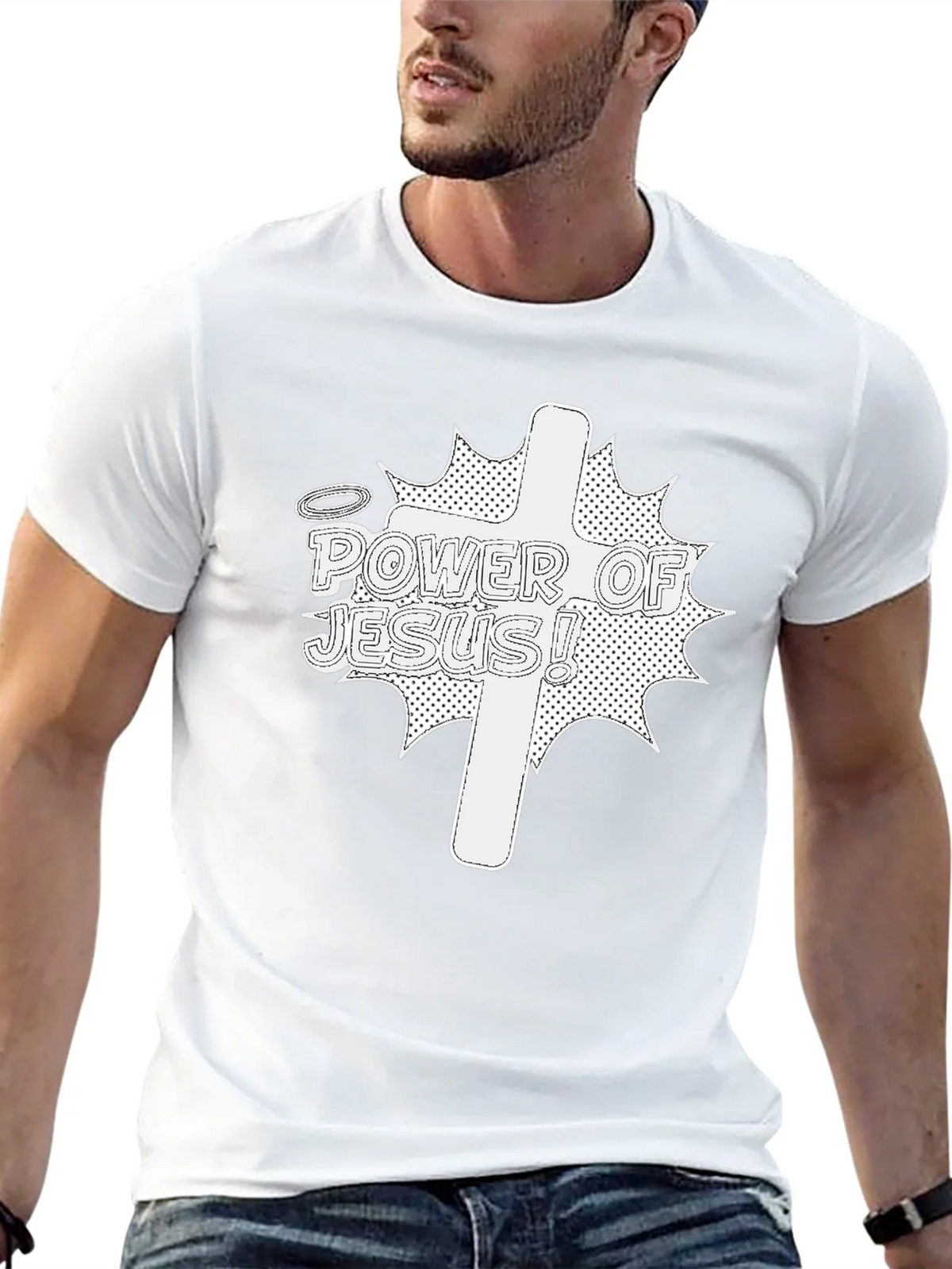 Power of Jesus Christian T-Shirt product image 4