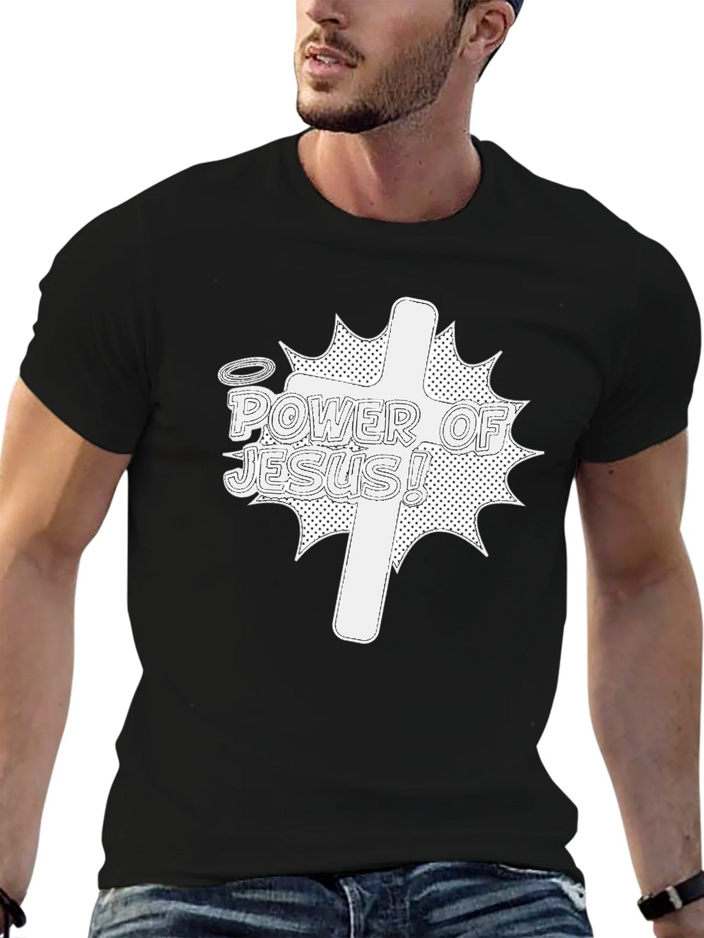 Power of Jesus Christian T-Shirt product image 9