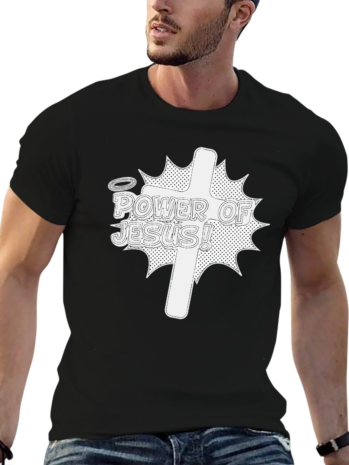 Power of Jesus Christian T-Shirt product image 9