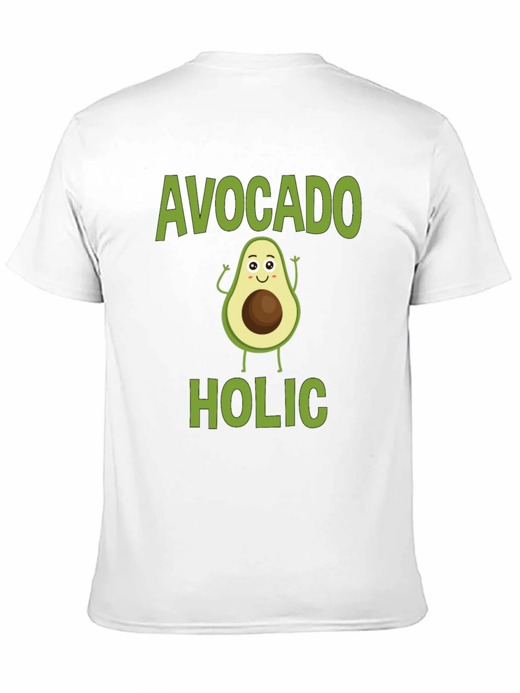Avocado-holic Graphic Tee - Black Cotton T-Shirt product image 2