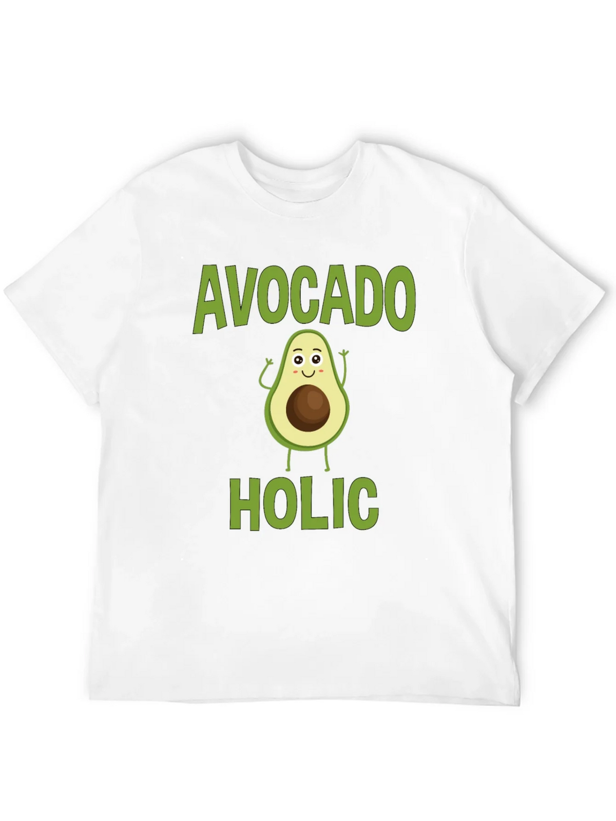 Avocado-holic Graphic Tee - Black Cotton T-Shirt product image 3
